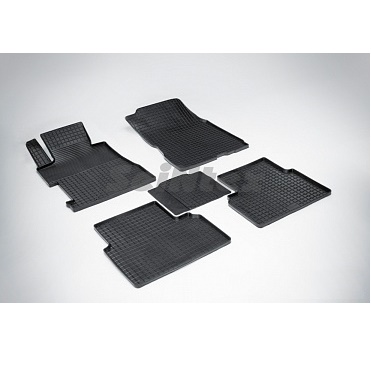 Ковры резиновые Honda Civic VIII 4D (Seintex)