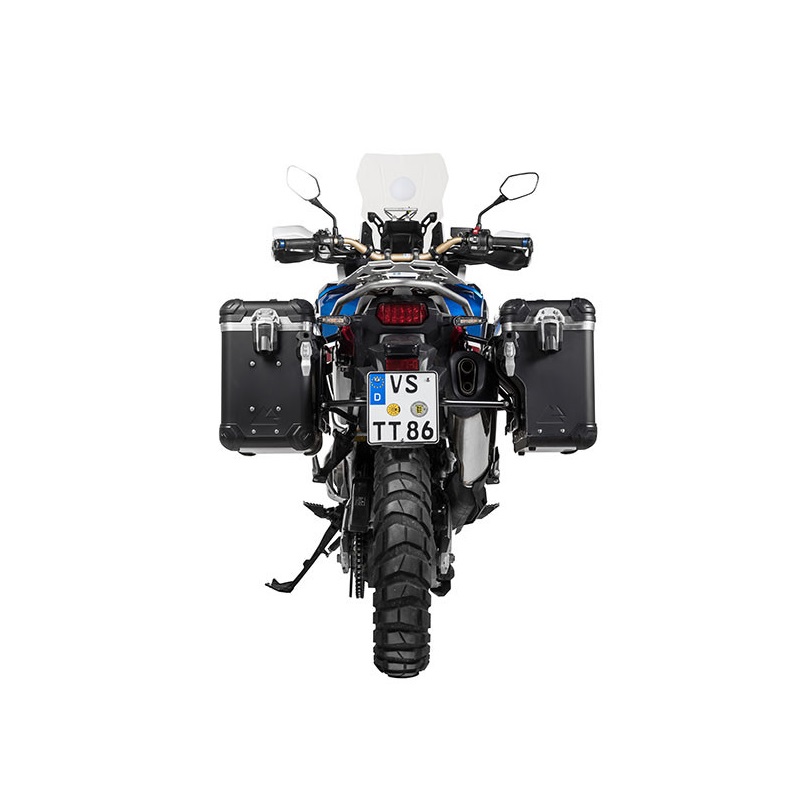 Комплект боковых кофров Touratech ZEGA Evo And-Black 38/38 л. для Honda CRF1000L Africa Twin / Adventure Sports