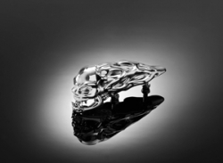 Череп на переднее крыло ''SKULL'' (1 шт) для Honda GL1800 Gold Wing 02-095