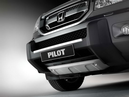 Накладка защитная переднего бампера Honda Pilot 08P01SZA600C