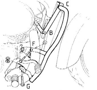 Дуги HEPCO & BECKER для мотоцикла Honda VT750C2 97