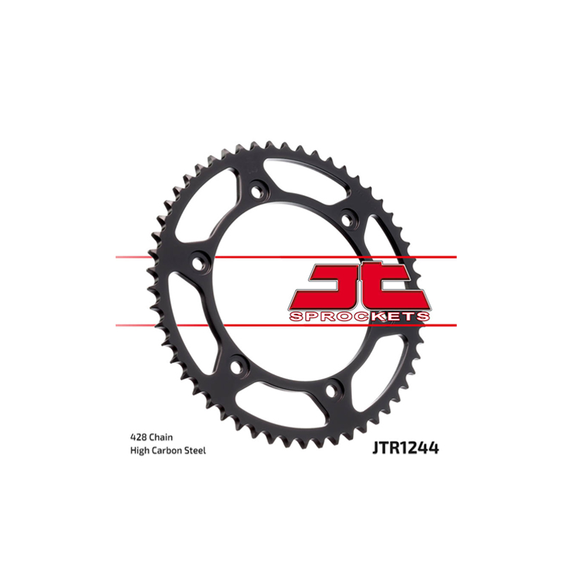 Звезда ведомая задняя JTR1244 под 428 цепь