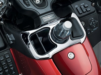 Хромированная окантовка  подстаканником (комплект) для Honda GL1800 Gold Wing 1669