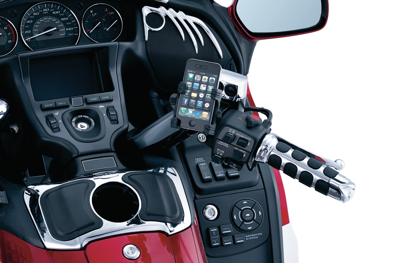 Крепление для телефона (Комплект) для Honda Gold Wing  1698