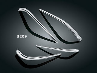 Накладки на стоп-сигналы (комплект) для Honda GL1800 Gold Wing 3209