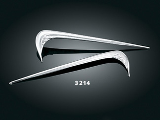 Хромированные накладки на боковые кофры для Honda GL1800 Gold Wing 3214 