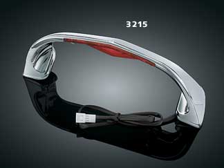 Хромированная ручка заднего кофра со светодиодным повторителем стоп-сигнала для Honda GL1800 Gold Wing 3215