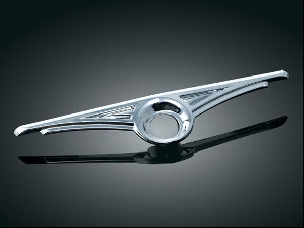 Хромированная накладка на замок заднего кофра GL1800 (1шт) для Honda GL1800 Gold Wing 3219