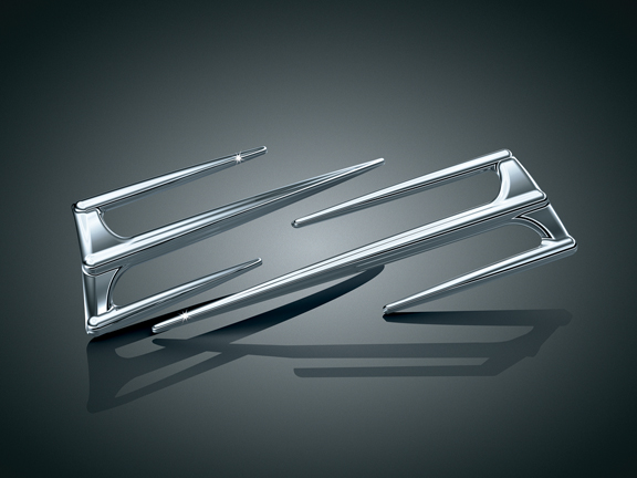 Хромированные накладки на верхний кофр (пара) для Honda GL1800 Gold Wing 3220 