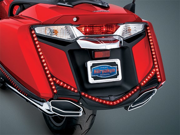 Накладка на заднее крыло Black LED (1 шт.) для Honda GL1800 Gold Wing 3248 