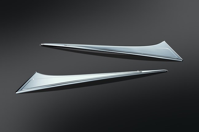 Хромированные накладки HARPOON на боковые кофры (пара) для Honda GL1800 Gold Wing 3260