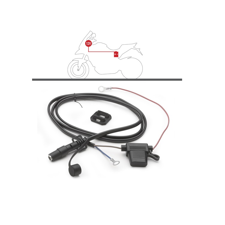 Универсальная розетка Givi / Kappa 12V для мотоциклов Honda