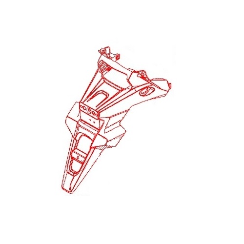 Оригинальное заднее крыло для Honda Africa Twin CRF1000L