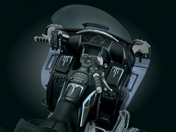 Хромированные накладки на переднии бардачки (пара) для Honda GL1800 Gold Wing 3736