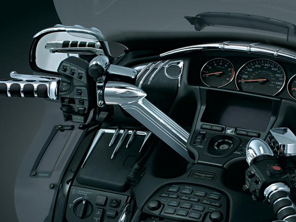 Накладки на руль, хром (пара) для Honda GL1800 3747