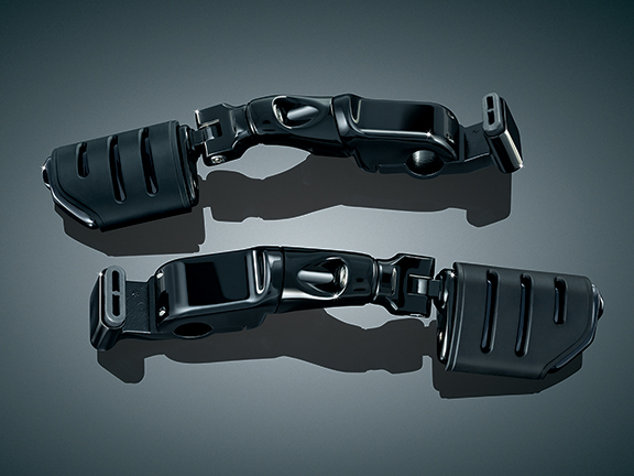 Выносные подножки Ergo II Trident Black (комплект) для  Honda GL1800 Gold Wing  3995