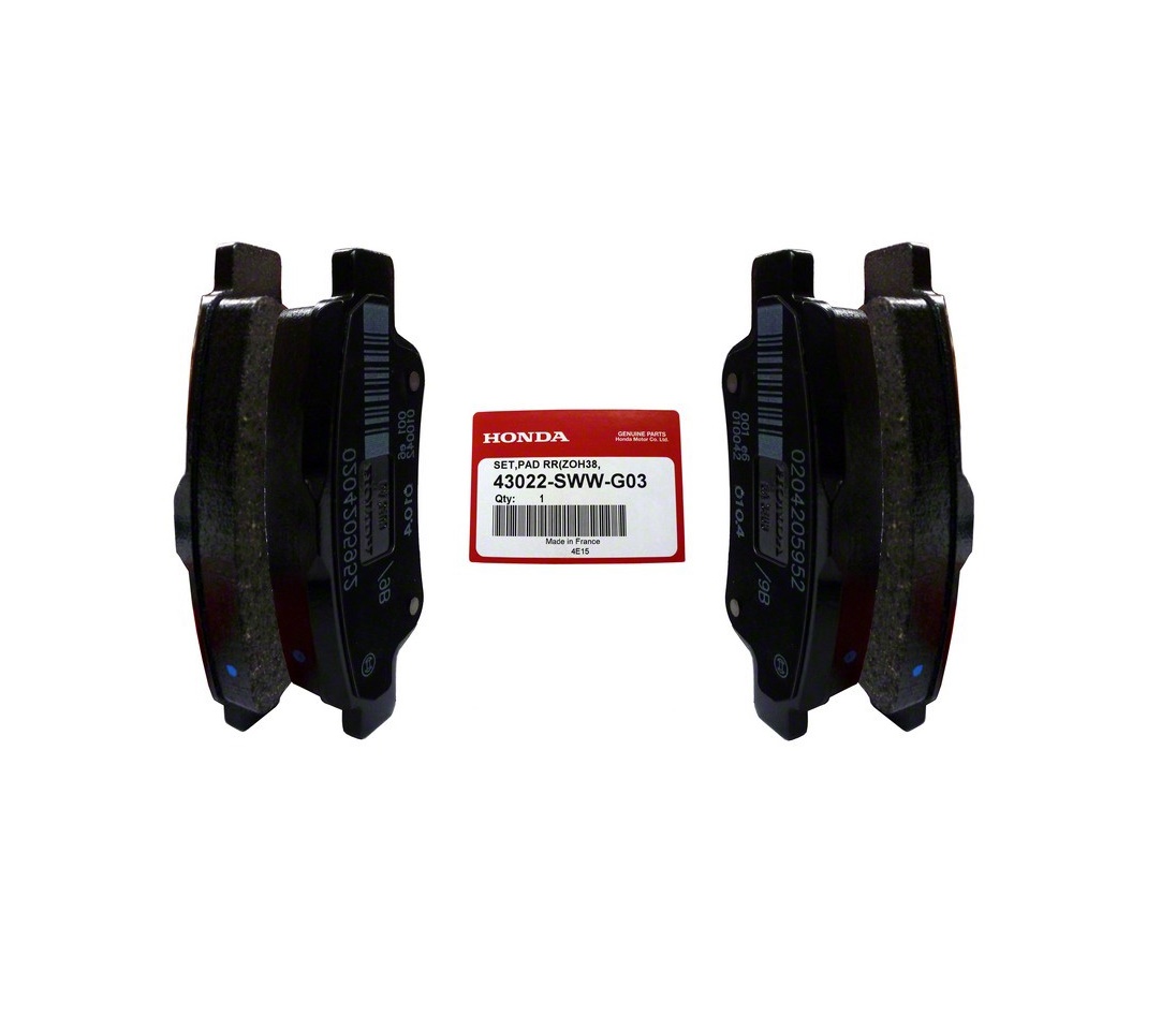 Оригинальные задние тормозные колодки CR-V 3 (2.0-2.4л.) CR-V 4 (2.0л.) 43022SWWG03 (43022-SWW-G03) 