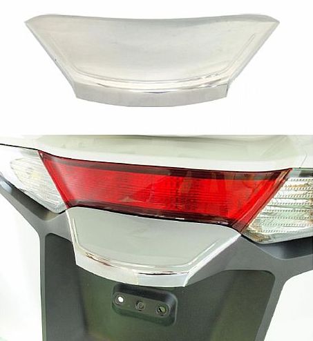 Хромированная накладка на рамку номерного знака (1 шт.) для Honda GL1800 Gold Wing 45-1899