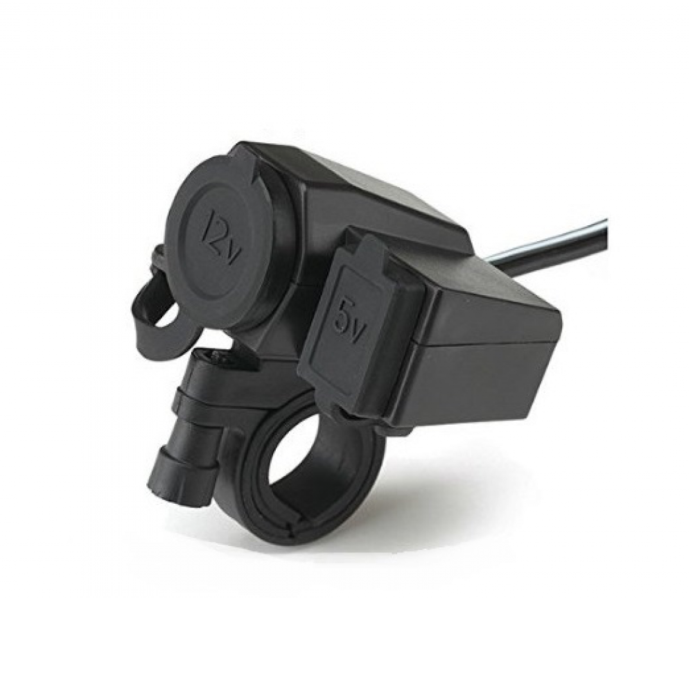 Розетка 12V + USB для мотоцикла Honda 