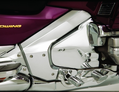 Хромированные накладки на раму (пара) для Honda GL1800 Gold Wing 52-714