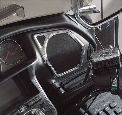 Хромированные накладки на передние колонки (пара) для Honda GL1800 Gold Wing 52-789