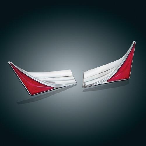 Хромированные накладки на боковые кофры (Пара) для Honda GL1800 Gold Wing 52-829