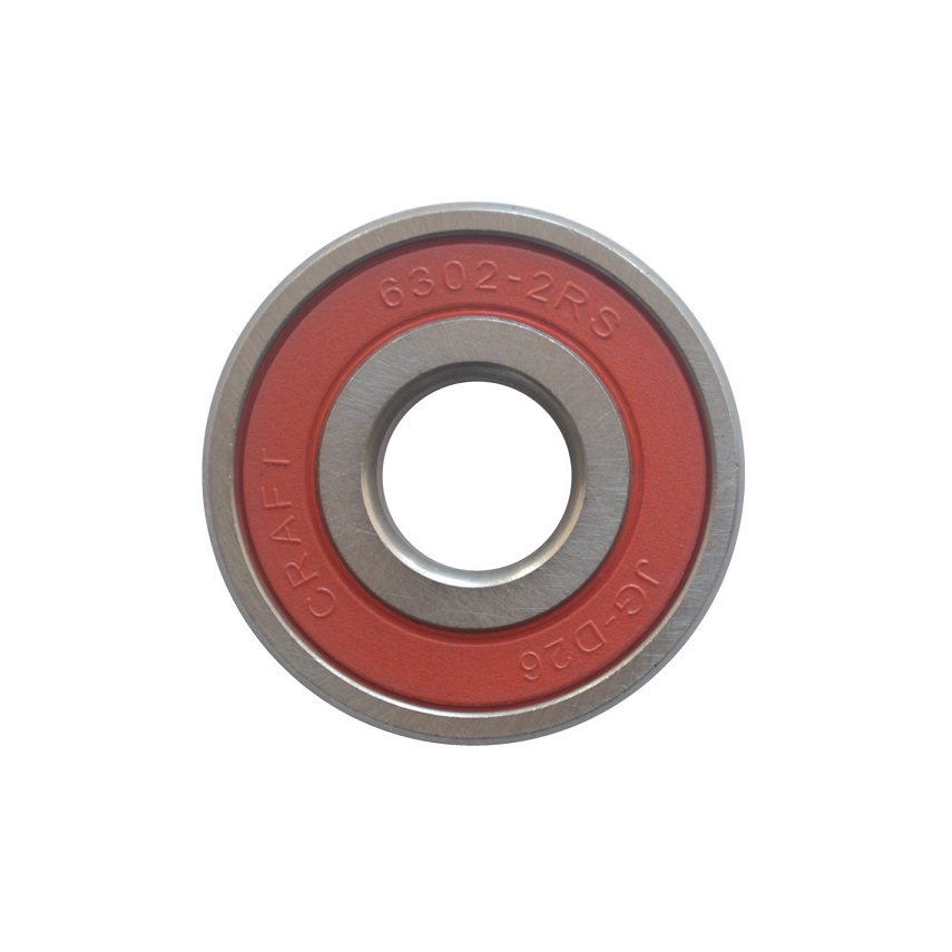 Подшипник радиальный шариковый колёсный NSK 6302-2RS (6302UU)