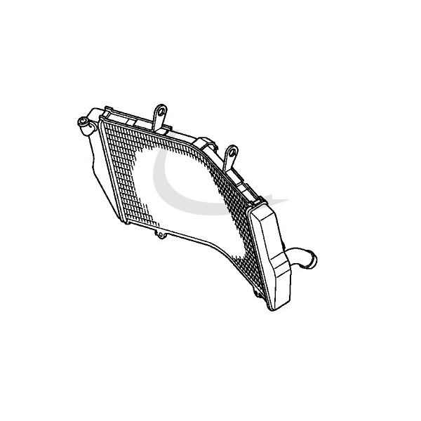 Радиатор системы охлаждения двигателя для Honda VFR1200 F 