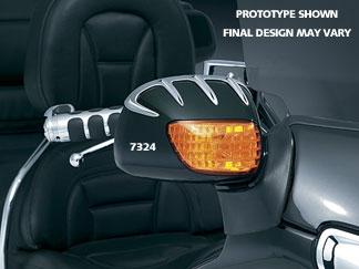 Хромированные накладки на зеркала для Honda GL1800 Gold Wing 7324