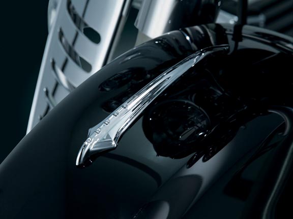 Хромированная накладка на переднее крыло ''Коготь'' (1 шт) для Honda GL1800 Gold Wing 7332 