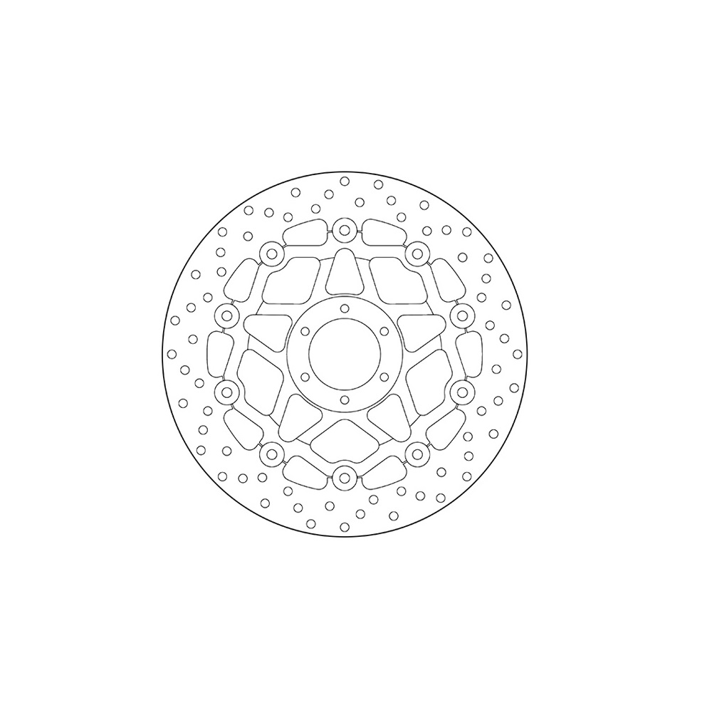 Передний тормозной диск Brembo для мотоцикла Honda