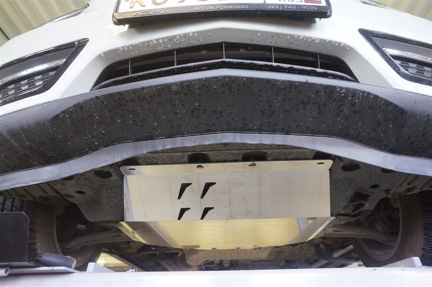 Защита двигателя и КПП  ABC  (алюминий 4 мм)