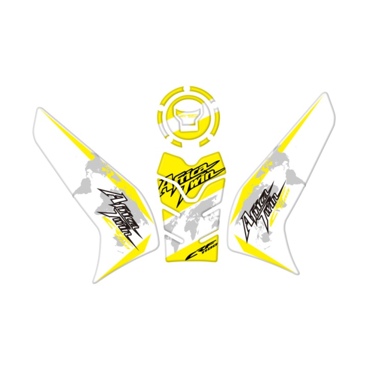 Защитные наклейки на бак для Honda CRF1100 Africa Twin 2020-