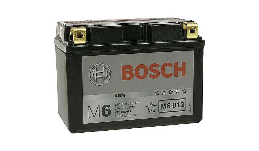 Аккумуляторная батарея Bosch YTZ12S-BS и YTZ14S-BS