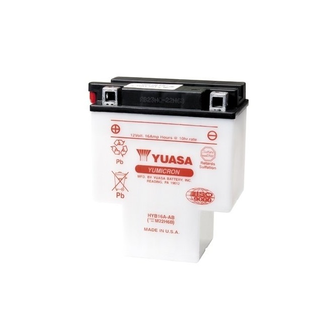 Аккумуляторная батарея Yuasa HYB16A-AB