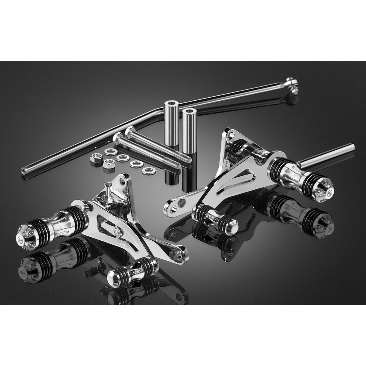 Комплект подножек с креплением и лапками DPM Race для Honda VF750 1993-