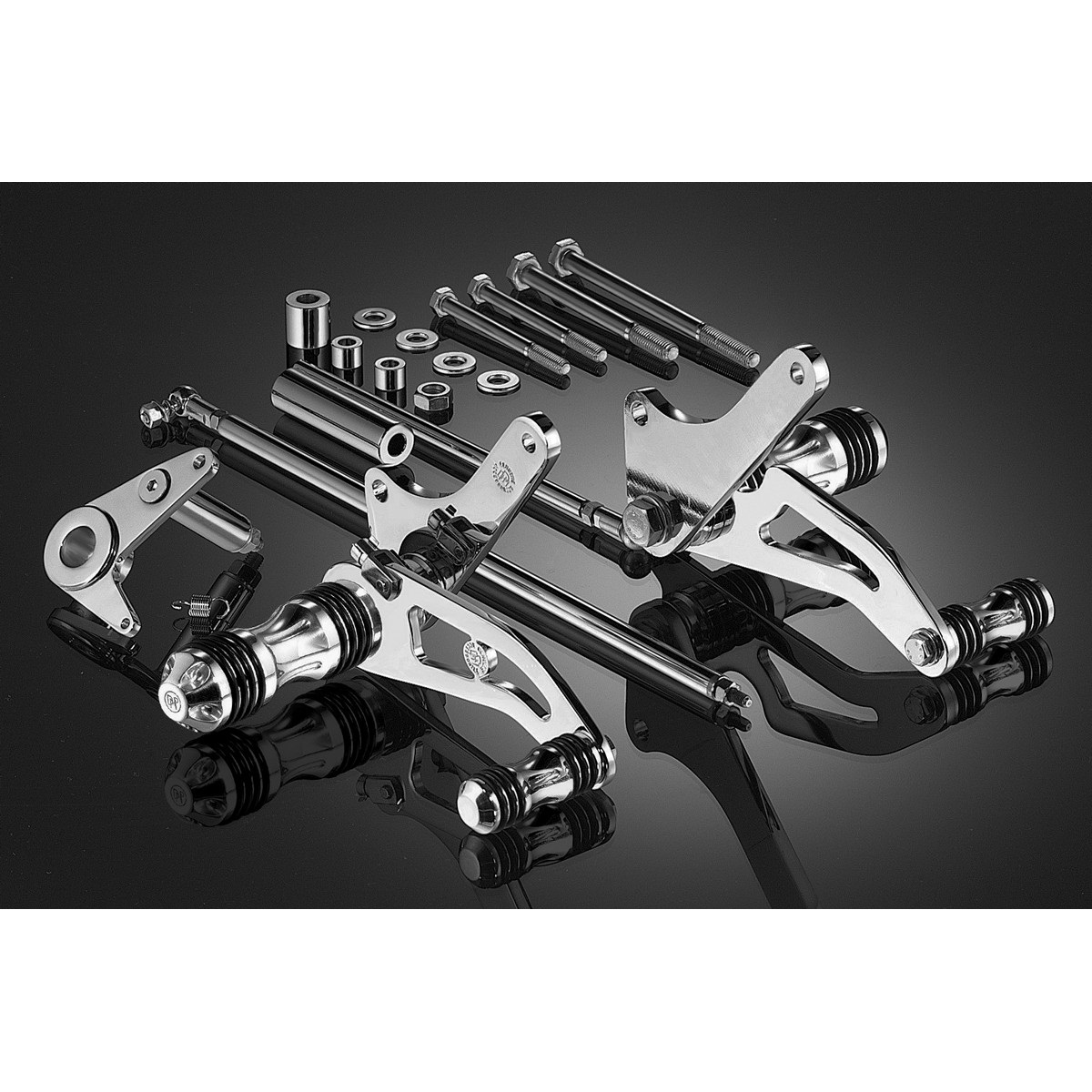 Комплект подножек с креплением и лапками DPM Race для Honda VF750 1987-1992