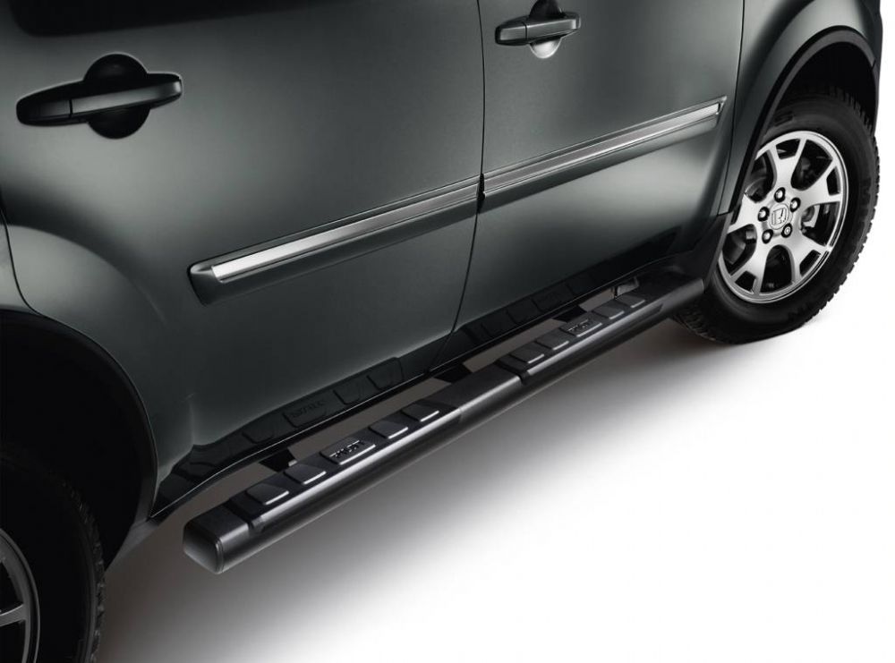 Пороги черные для Honda Pilot 2