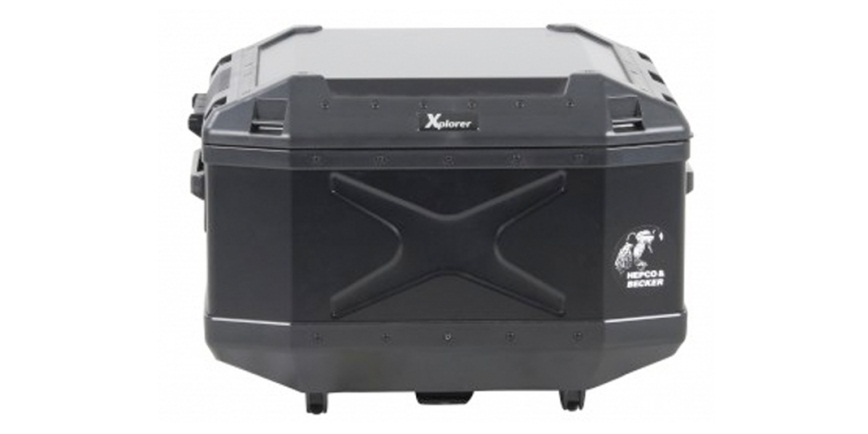 Центральный кофр Hepco&Becker Xplorer 45 л. для мотоцикла Honda (чёрный цвет)
