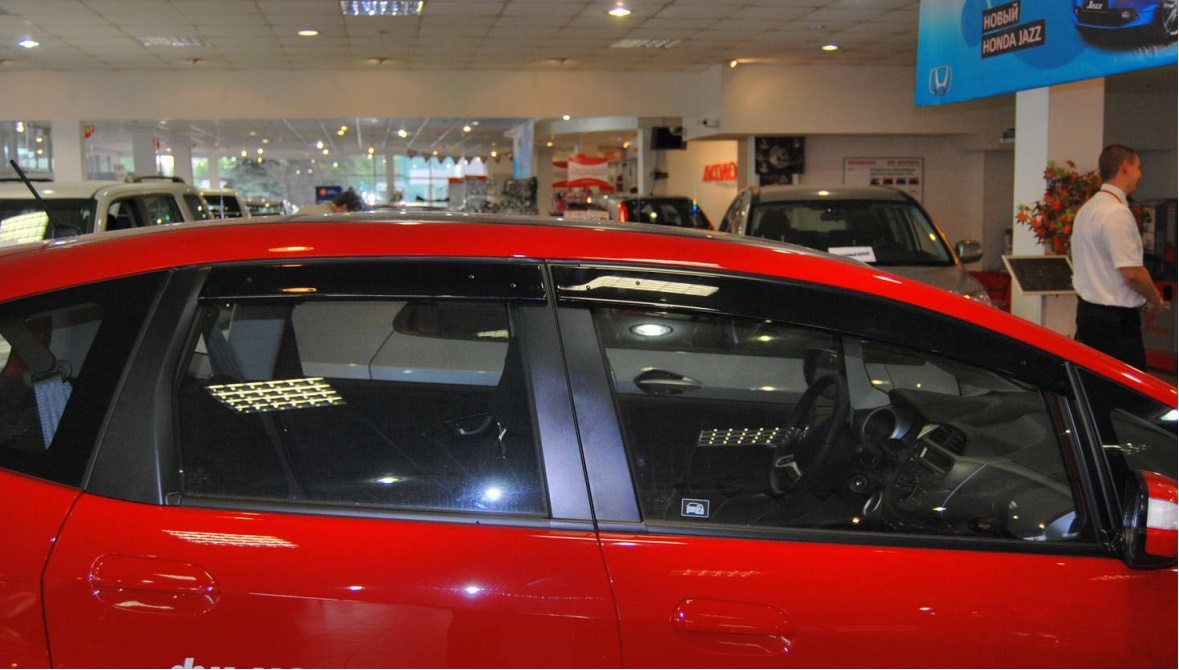 Дефлекторы оригинальные  Honda Jazz 