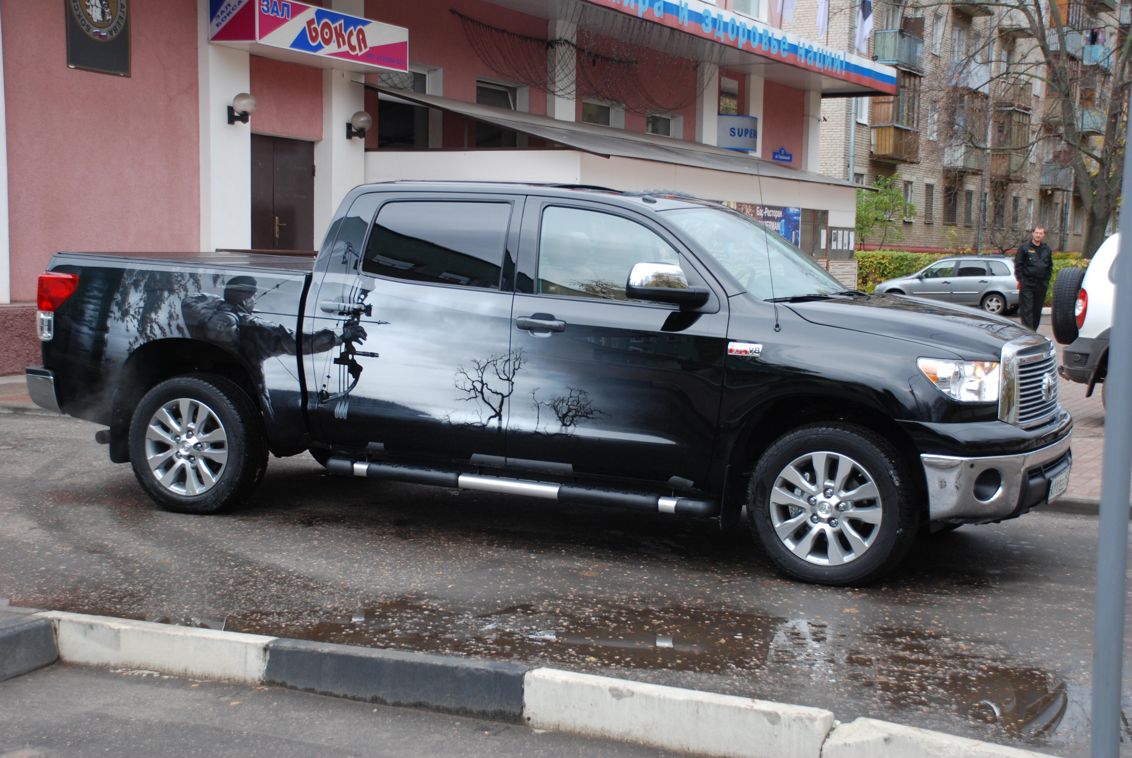 Аэрография Toyota Tundra 