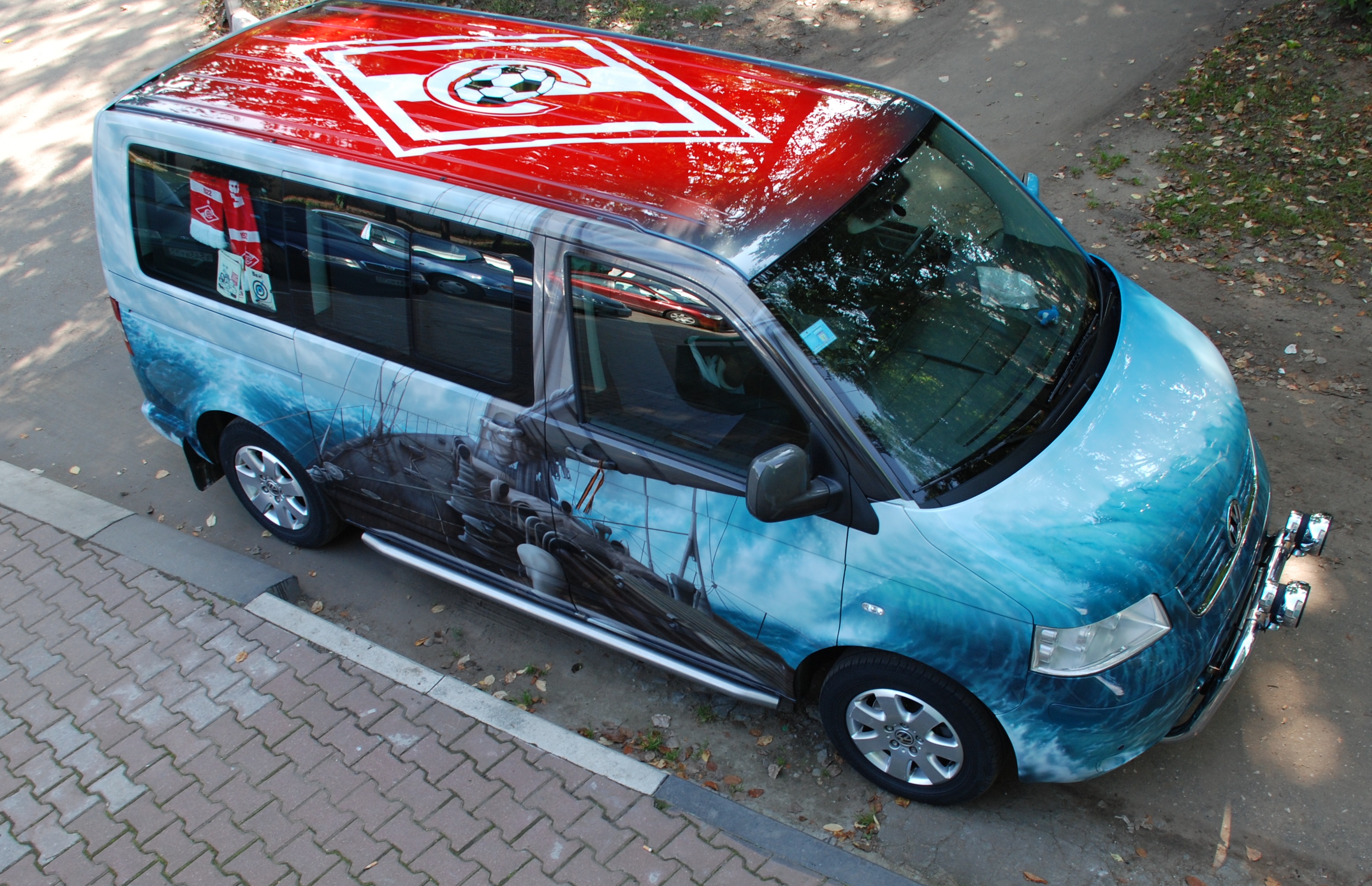 Аэрография Volkswagen T-5 