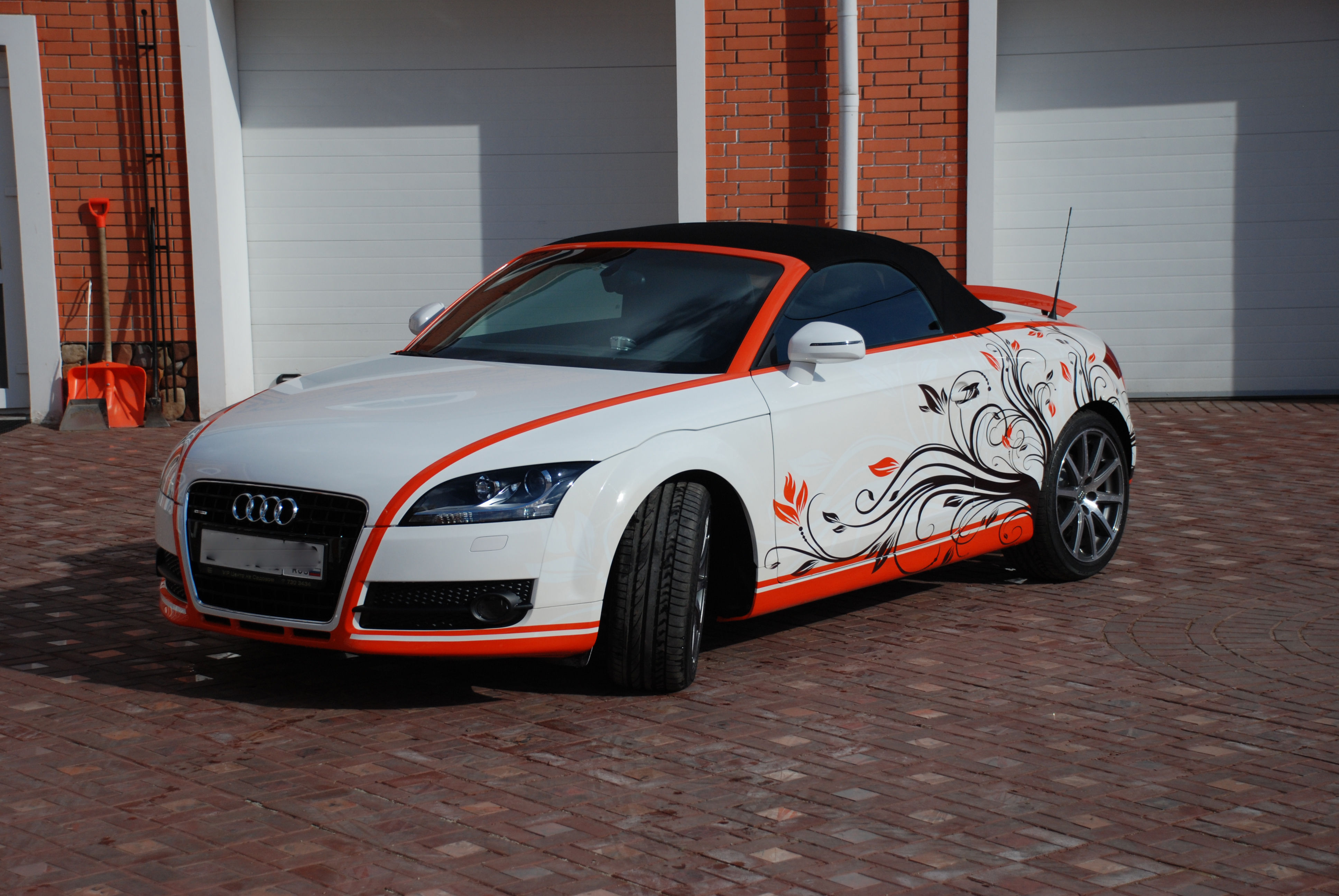 Аэрография Audi ТТ Cabrio
