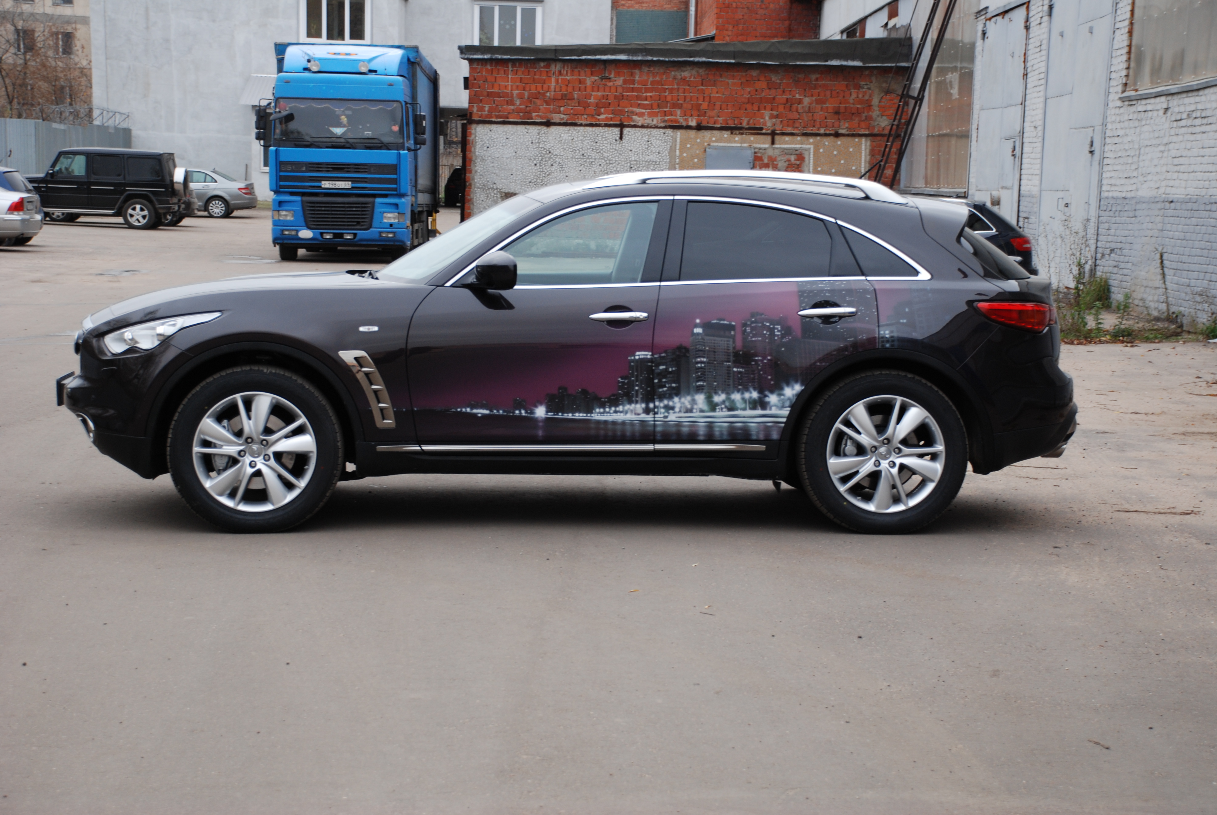 Аэрография Infiniti FX 