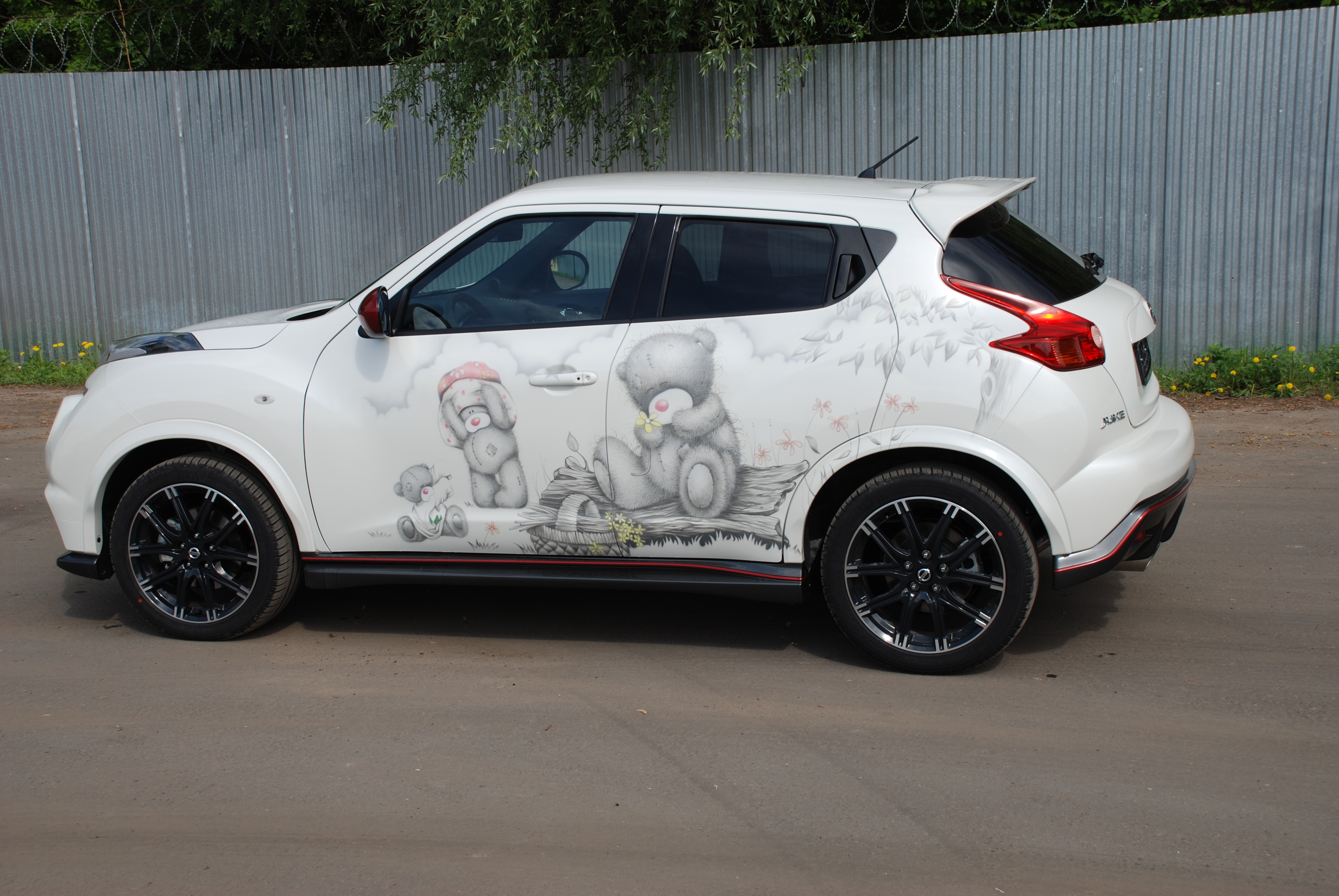 Аэрография Nissan Juke 