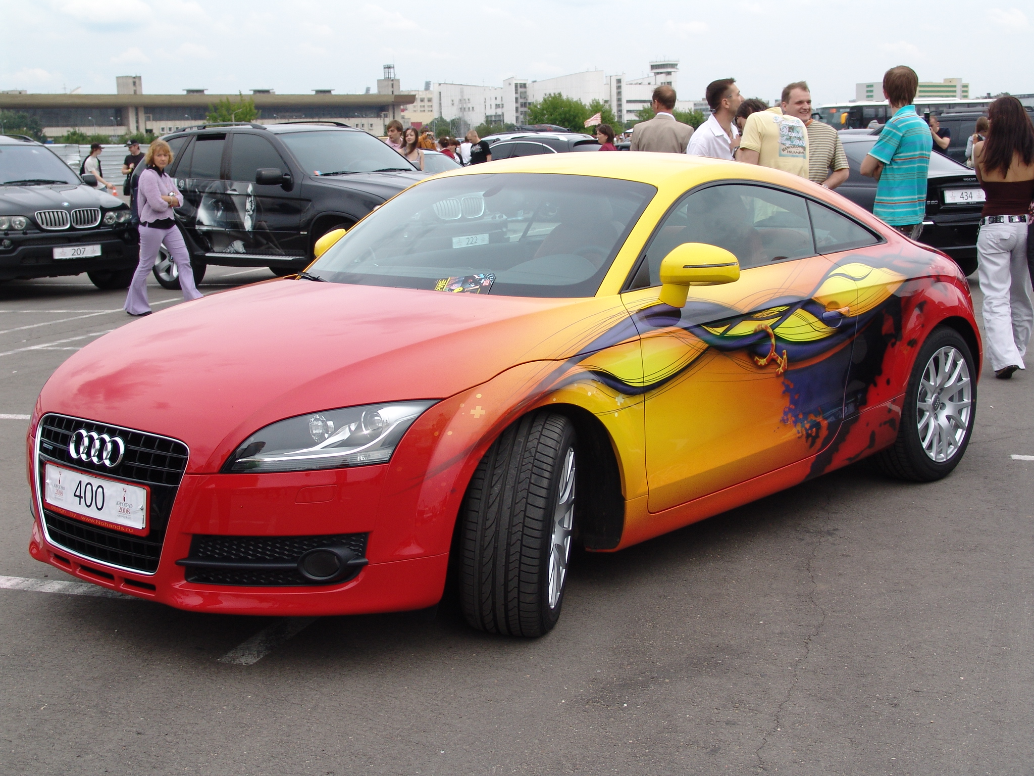 Аэрография Audi ТТ 