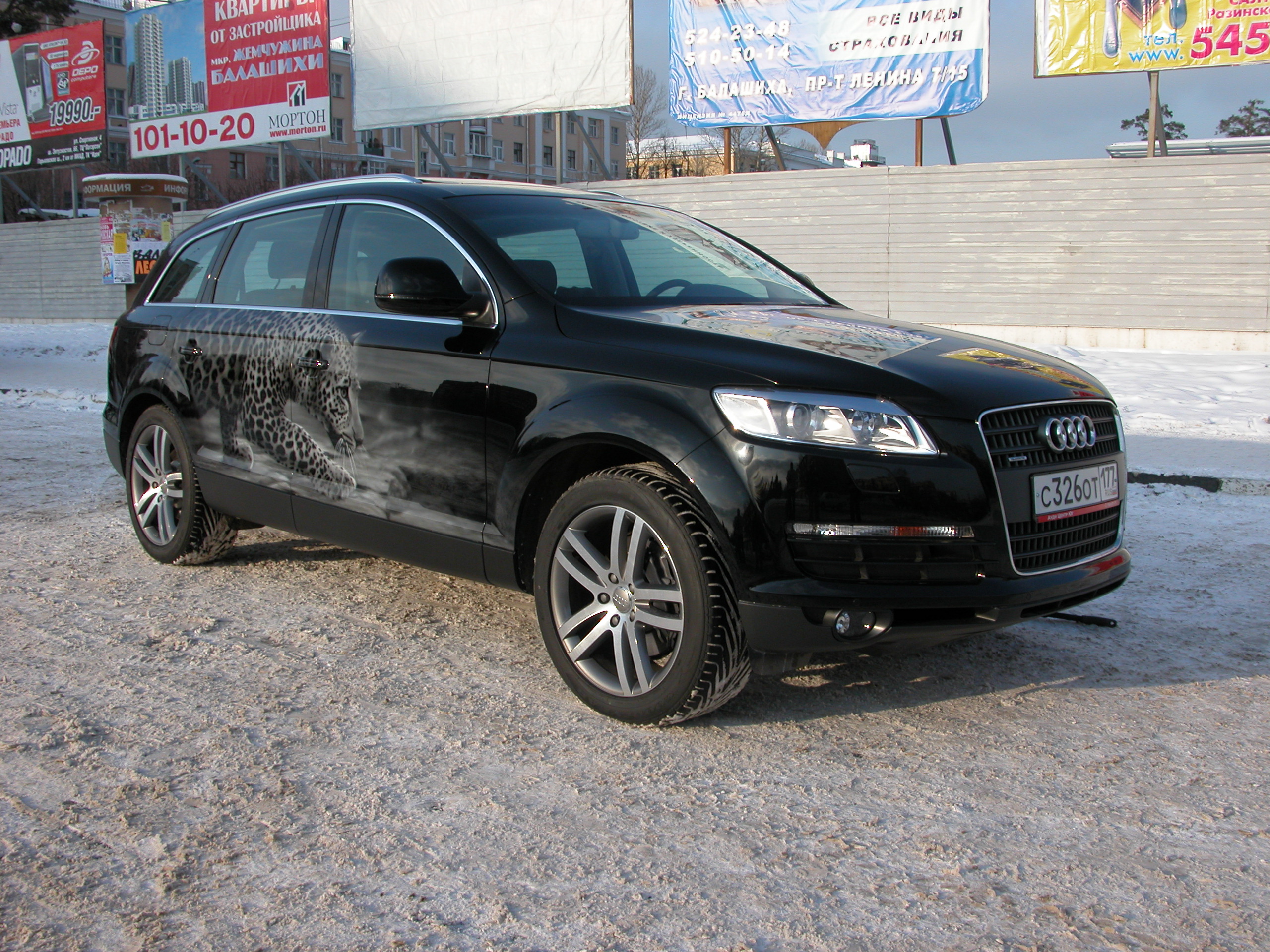 Аэрография Audi Q7 