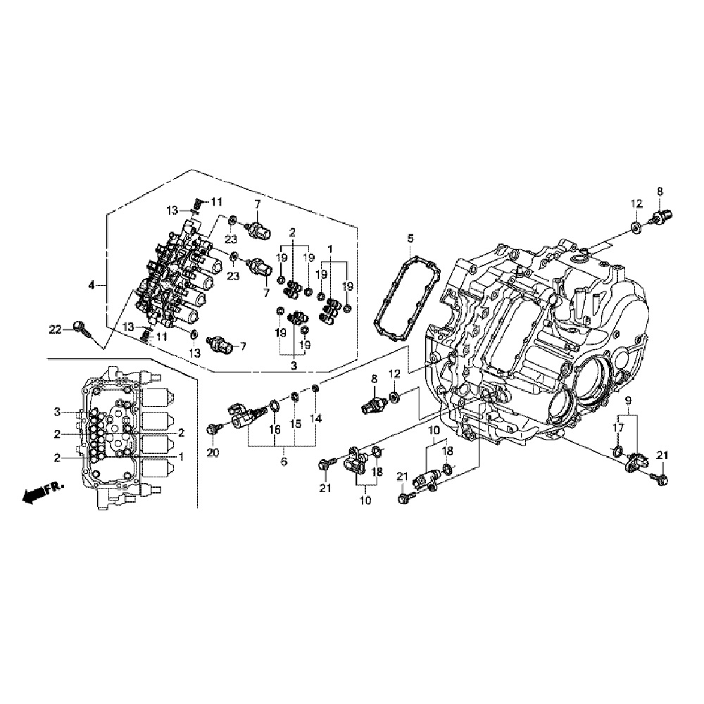 Блок соленоидов Honda Pilot 3