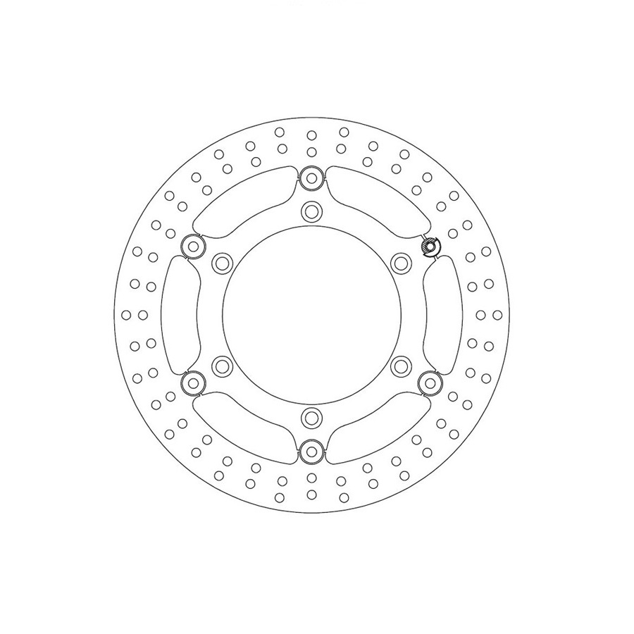 Передний тормозной диск Ferodo для мотоцикла Honda 