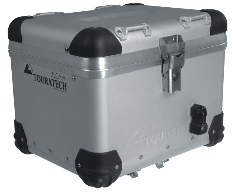 Алюминиевый центральный кофр Touratech ZEGA PRO (серый матовый) 38 литров для мотоциклов Honda